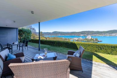 Seeapartment mit Bootsplatz und fantastischem Blick auf Maria Wörth