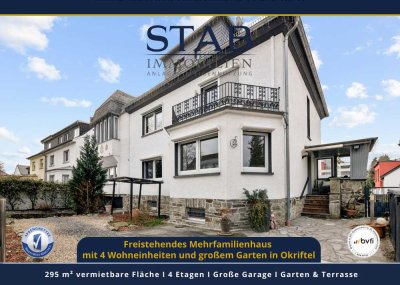 Attraktives freistehendes Mehrfamilienhaus mit 4 Wohneinheiten in Okriftel