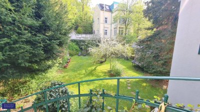 Dornbach - Stilvolle Altbauetagenwohnung mit direktem Alleingarten - 43er, Wienerwald