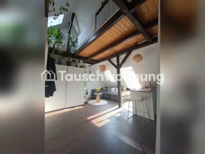 Tauschwohnung: 1 Zimmerwohnung mit 2 Balkone