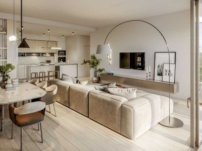 Wohntraum mitten im Taunus: Offener Wohnbereich, Schlafzimmer mit Bad en-Suite und schöner Balkon