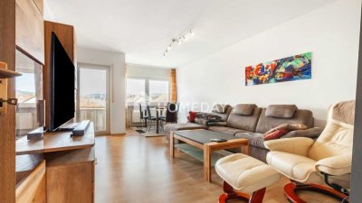 Attraktive 3-Zimmer-Wohnung mit Balkon und Garage in Waldershof