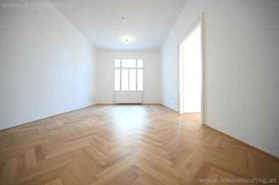 sanierte Altbauwohnung nahe Piaristengasse: 2 Bäder, Klopfbalkon - 5 Jahre befristet