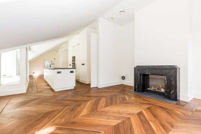 Außergewöhnliches Penthouse mit Luxusausstattung nahe Roseneck