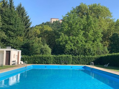 Wohnen im Schlosspark Seebenstein - Mitten im Park mit Pool