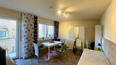 Bezugsfreie 1-Zimmer-Wohnung mit Balkon in begehrter Lage