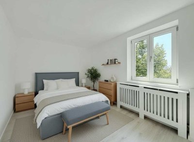Neu renovierte 2-Zimmer-Wohnung in attraktiver Lage nahe Audi -  sofort bezugsfrei