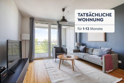 3 Zi Neubau Wohnung in der Seestadt mit Blick auf der Asperner See und Park, Lift und Balkon (VIE386)