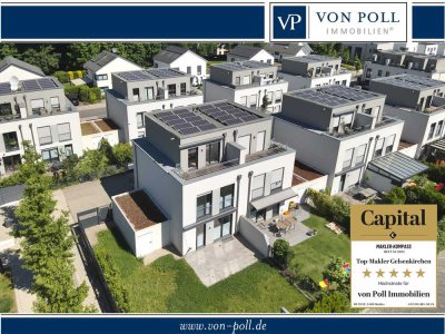 Moderne Doppelhaushälfte mit luxuriöser Ausstattung und traumhaftem Ausblick in Top-Lage
