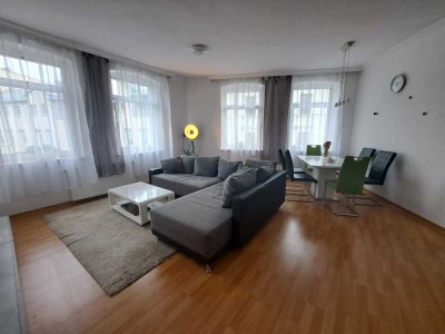 gepflegte, teilmöblierte Wohnung in 08626 Adorf – ca. 80 m² Wohnfläche - 3 Zimmer - Keller - Innenho