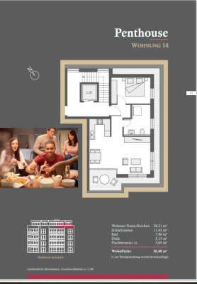 Wunderschöne Penthouse Wohnung Erstbezug (14)