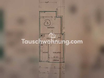 Tauschwohnung: Schöne Stadtwohnung mit 2 Balkonen nahe Aasee sucht Zuhause