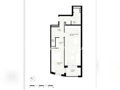 Tauschwohnung: Neubau 2 Zimmer in Winterhude