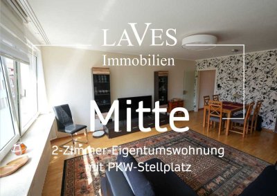 2-Zimmer-Eigentumswohnung mit PKW-Stellplatz