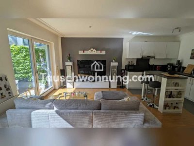 Tauschwohnung: Moderne 87 m² Wohnung mit 2 Badezimmern am Stadtpark