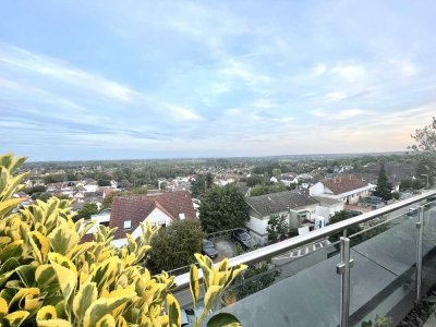 Über Mainz - atemberaubender Panoramablick... mit dem Aufzug in Ihr Penthouse