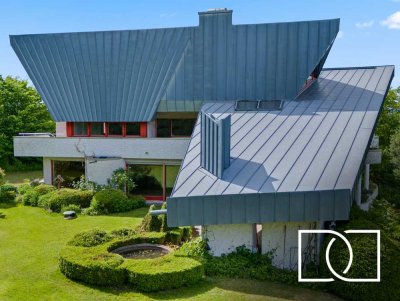 Pure Exklusivität! Einzigartige Architektenvilla mit atemberaubendem Weitblick, Parkgarten & Pool