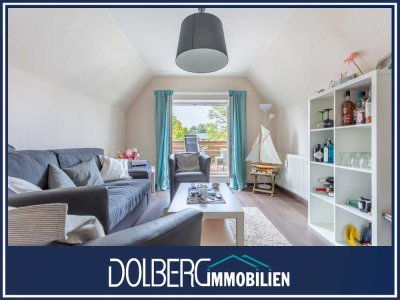 Vermietet: 2,5-Zimmer Wohnung mit Außenstellplatz in attraktiver Wohnlage von Laboe!