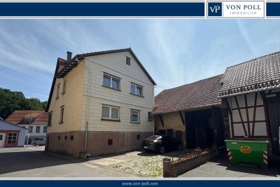 Gemütliches Einfamilienhaus mit Scheune!