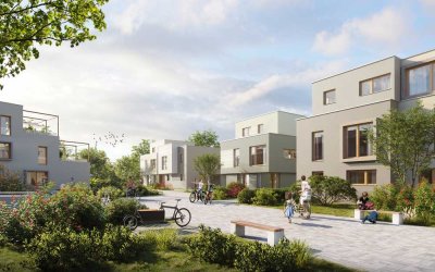 Doppelhaushälfte mit 4 Schlafzimmern u. Dachterrasse - Oberwiesen Dreieich