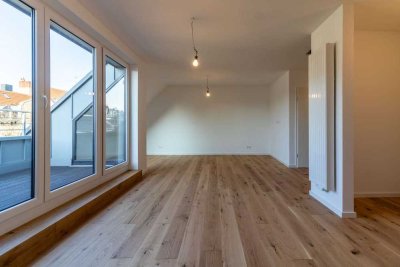 NEUBAU PENTHOUSE MIT DOMBLICK - DACHTERRASSE UND PANORAMABLICK ÜBER KÖLN +PROVISIONSFREI+