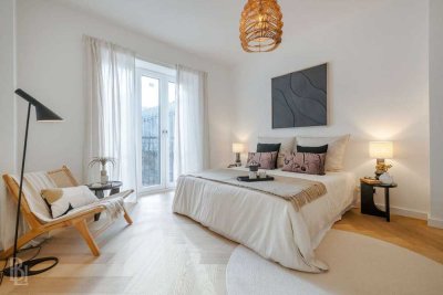 Wohnen nahe Bergmannkiez: Erstbezug nach Sanierung mit Balkon, Aufzug & Energieklasse A