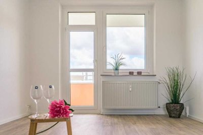 Modernisierte Familienwohnung mit Balkon