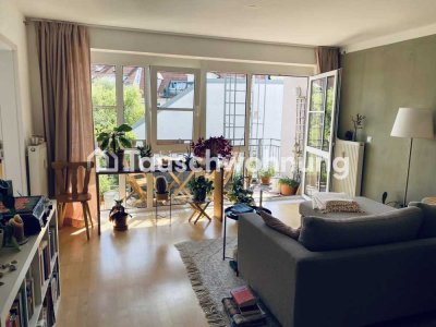 Tauschwohnung: Große 1-Zi-Wohnung in Sendling mit ruhigem SO-Balkon