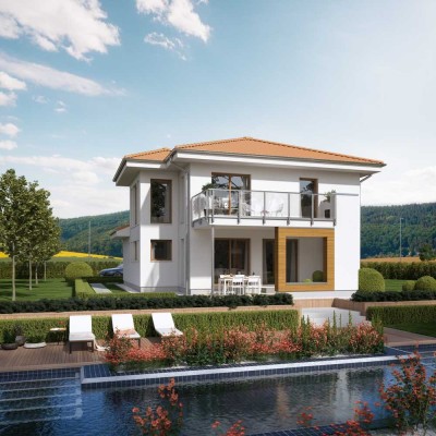 Walmdach Villa am Starnberger See in Pöcking