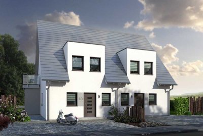 Individuelle Doppelhaushälfte in Aichach - Flexibles Wohnen trifft nachhaltige Bauqualität