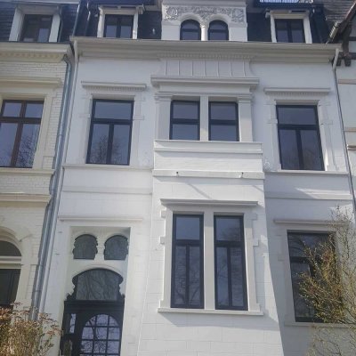 Wunderschöne, helle Maisonette-Wohnung mit Balkon mitten im Briller Viertel