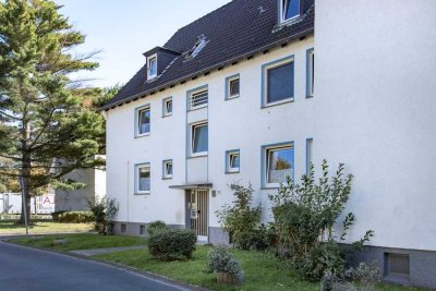 3-Zimmer-Wohnung in Herne Unser Fritz zu besichtigen, mite Bodenbelägen und Tapeten.