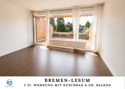 Frei ab 01.07.26 - Helle 2 Zi. mit Duschbad und gr. Balkon