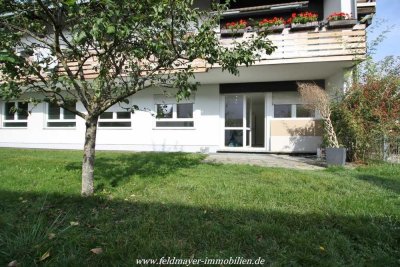 Renovierte, helle Gartenwohnung in ruhiger Lage - Mozartring, modernes Badezimmer