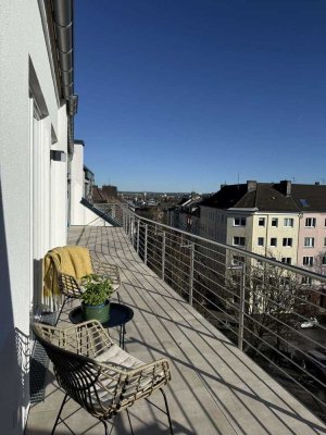 Exklusives Penthouse mit 3 Zimmern und Balkon in Aachen Innenstadt