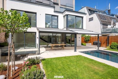 Exklusive Garten-Residenz mit Pool &amp; Au-Pair-Suite