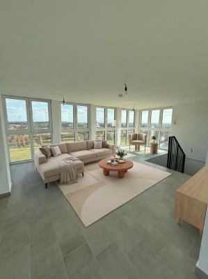 Penthouse über 3 Etagen mit Elbblick  am Wissenschaftshafen MD