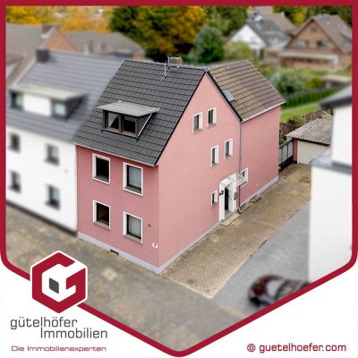 Familienfreundliche Doppelhaushälfte mit Garten, Balkon, Garage und viel Potenzial in Hürth