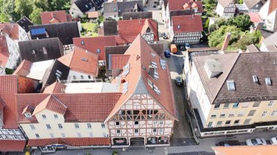 ***2 sanierte, helle & moderne Maisonette Wohnungen zusammen in Wolfhagen Zentrum mit Einbauküche***