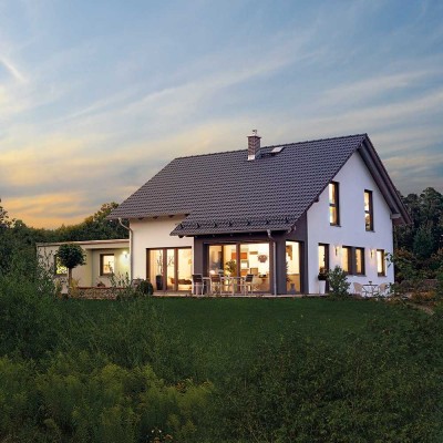 Hier stimmt ALLES: Grundstück - QNG Haus - Hanse-Haus. Worauf warten Sie noch?