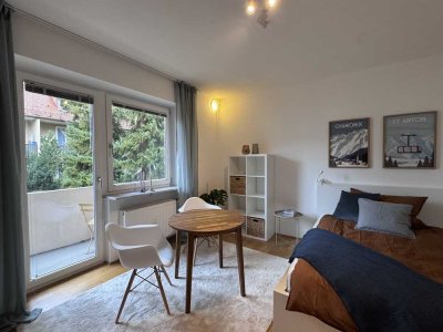Helles 1-Zimmer-Apartment mit Balkon und guter Anbindung in ruhiger Lage