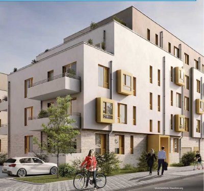 Neubau-Penthouse mit Weitblick, TG, EBK, Balkon