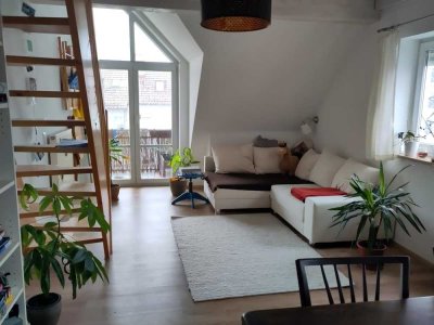 2,5-Zimmer-Maisonettewohnung mit Balkon