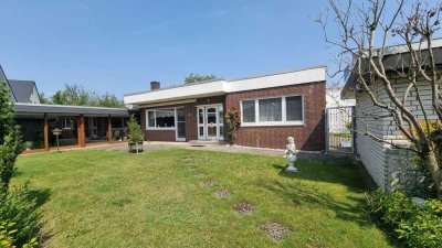 Gemütlicher Bungalow mit Garten, Wintergarten, Partyraum & Stellplatz in Bielefeld-Ummeln, nahe IKEA