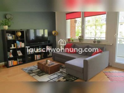 Tauschwohnung: Tausche 2 ZKB mit Balkon und Keller gegen 1 Z
