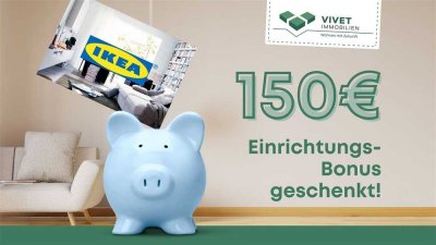 Pfingstaktion! 150€ IKEA-Gutschein bei Anmietung