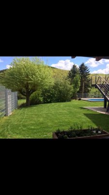 Exklusive 3-Zimmer-Terrassenwohnung mit Einbauküche in Münchweiler an der Alsenz