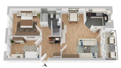 Attraktive Wohnung mit tollem Ausblick - bestens geeignet zur Eigennutzung und als Kapitalanlage.