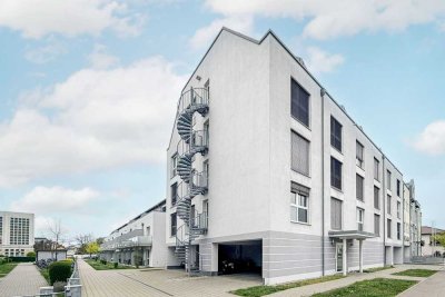 Attraktives 1-Zimmer-Apartment mit Aufzug, Weitblick über Ingolstadt und Tiefgaragenplatz