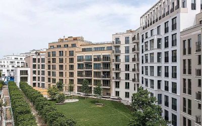 Exklusives 2-Zimmer Apartment in Wohnquartier "Hoch der Isar" mit Tiefgaragenstellplatz